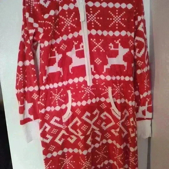 Aqua onesie pajamas size s (66) - Picture 2 of 3